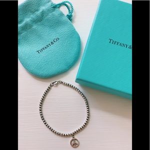 Tiffany & Co Peace Sign Bracelet